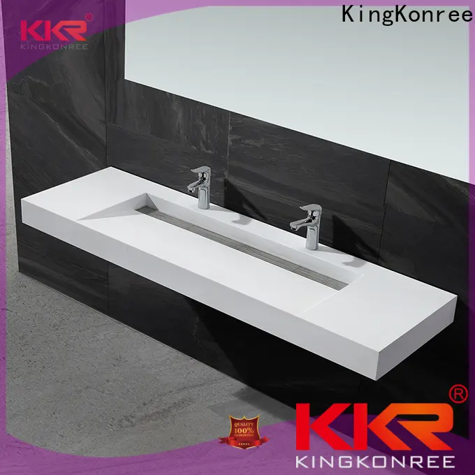 KingKonree quality 24 inch wall mount sink design for toilet 1