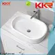 KingKonree white square above counter basin design for restaurant 1