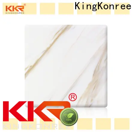 KingKonree pure solid surface sheets for sale directly sale for room 1