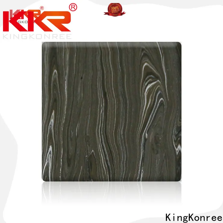 KingKonree acrylic solid surface sheet prices customized for indoors1 1