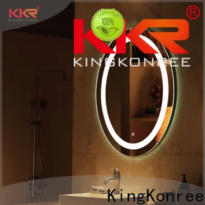small shaving mirror with led light manufacturer for hotel 1