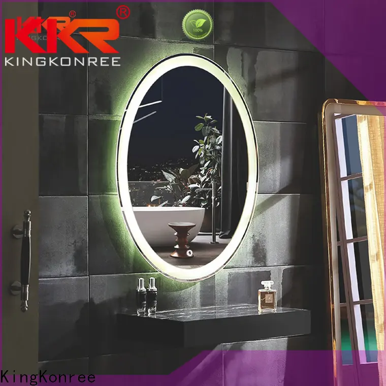 KingKonree slope jeep side mirrors led customized design for hotel 1