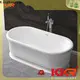 KingKonree white square bathtub custom for bathroom 1