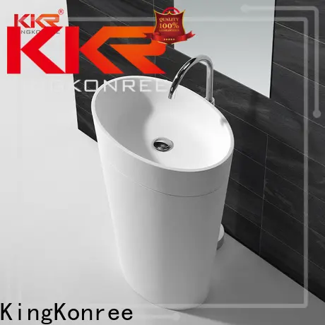 KingKonree height freestanding vanity basins supplier for hotel 1