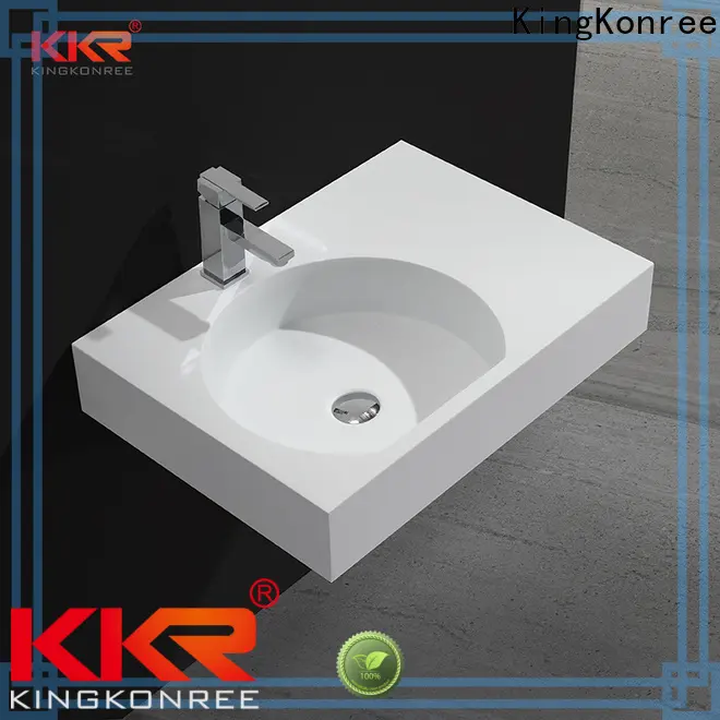 KingKonree mirror modern wall mount sink manufacturer for bathroom 1