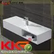 KingKonree concrete wall mount sink sink for hotel 1