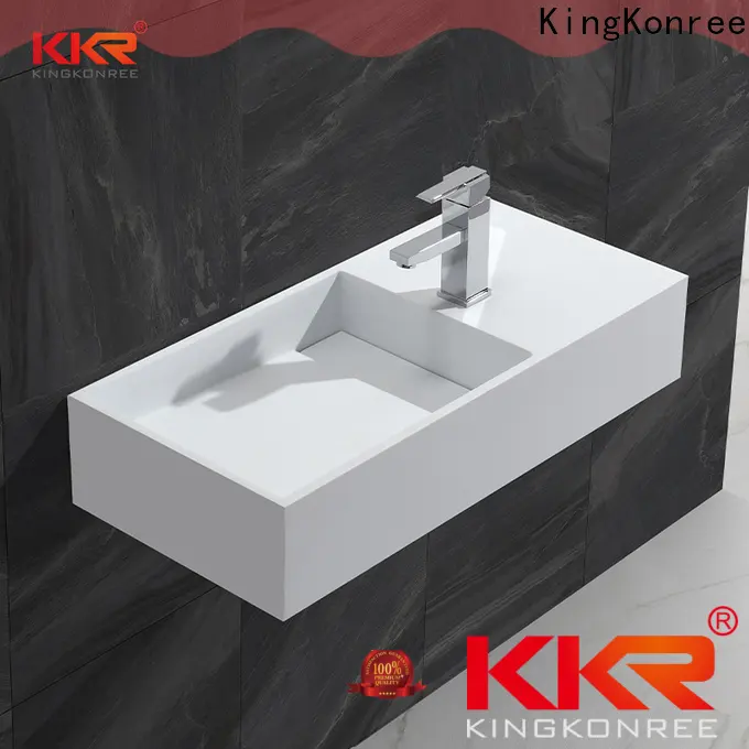 KingKonree marke pedestal sink wall mount sink for toilet 1