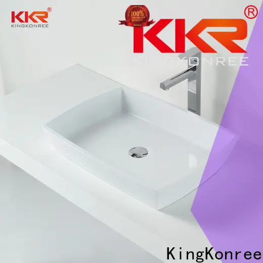 KingKonree standard above counter bathroom sink bowls manufacturer for room 1