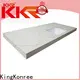 KingKonree countertops white quartz solid laminate worktop factory price for restaurant 1