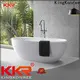 KingKonree white large freestanding bath ODM for bathroom 1