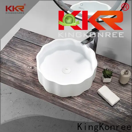 KingKonree excellent rectangle above counter basin design for hotel 1