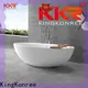 reliable man made stone bathtub at discount for bathroom 1