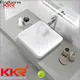 KingKonree white bathroom above counter basins at discount for restaurant 1