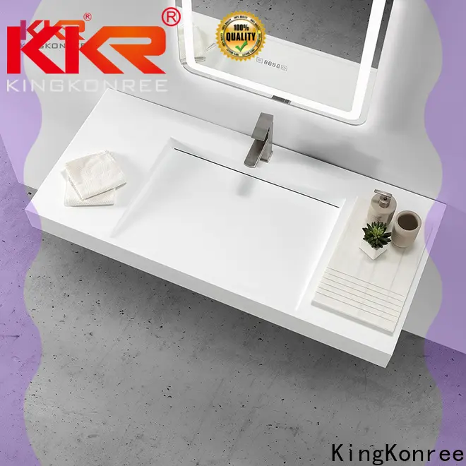 KingKonree selling wall hung basin with towel rail manufacturer for home 1