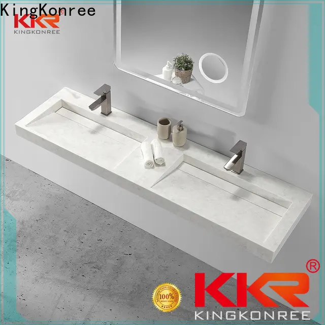 KingKonree unique wall hung cloakroom basin supplier for toilet 1