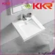 KingKonree wall hung concrete basin manufacturer for hotel1 1