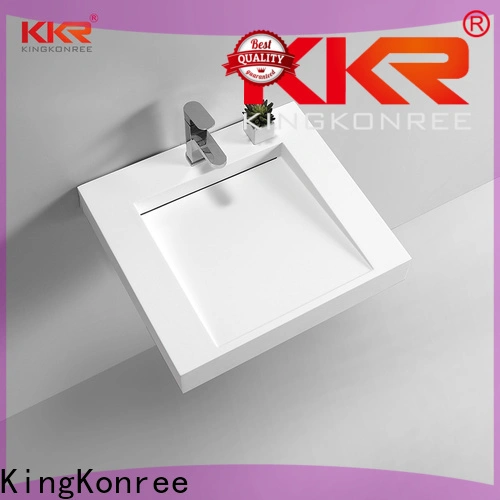 moden stone wall mount sink supplier for bathroom 1
