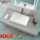 KingKonree small above counter bathroom sinks customized for restaurant1 1