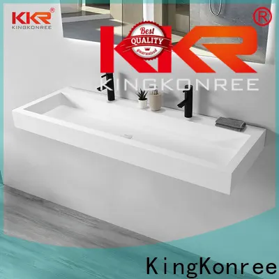 KingKonree small alape wall mounted sink design for home 1