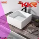 KingKonree excellent square above counter basin manufacturer for home 1