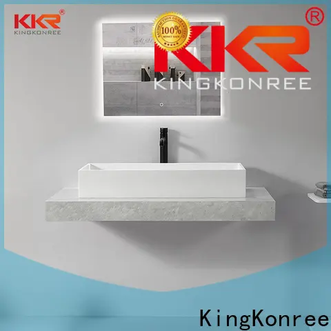 KingKonree above counter basin round supplier for home1 1