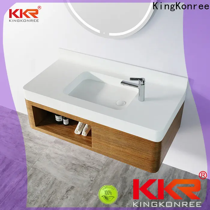 KingKonree washroom sink cabinet manufacturer for hotel 1