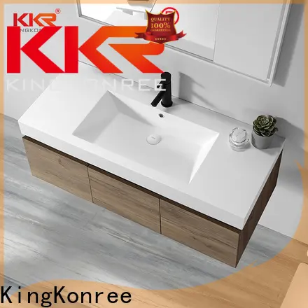 KingKonree resin jaquar cabinet basin manufacturer for hotel 1