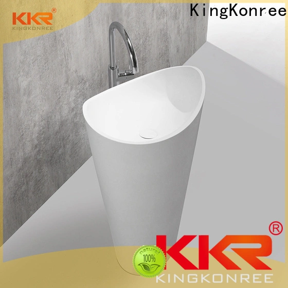 KingKonree solid freestanding basin manufacturer for home 1