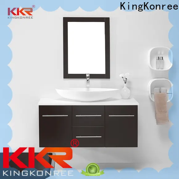 KingKonree hot-sale kitchen vanity cabinet factory for households 1