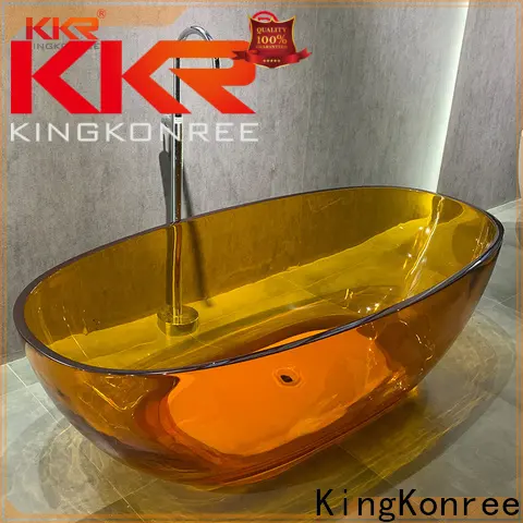 KingKonree freestanding acrylic soaking tubs custom for family decoration 1