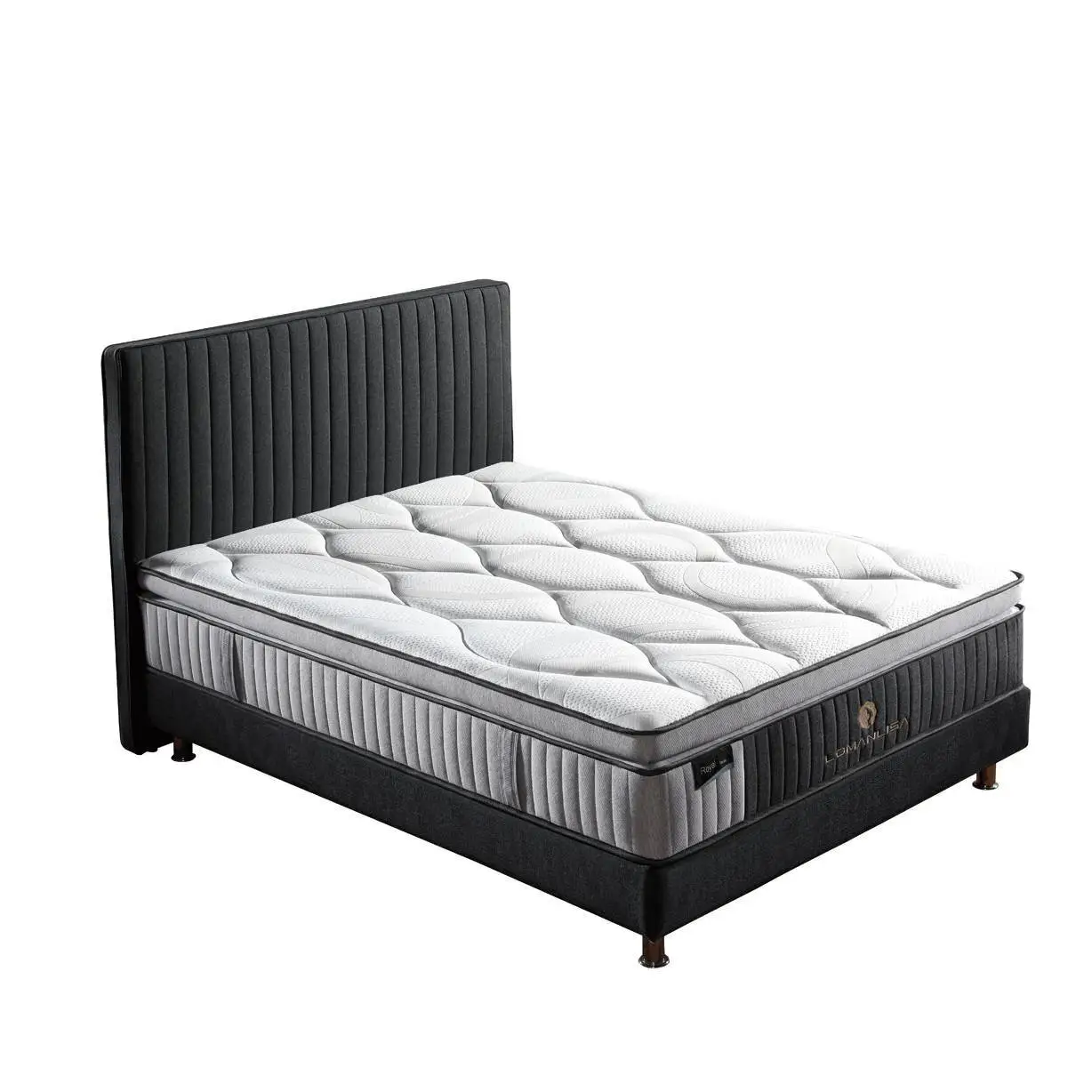 JLH 33PA-14 Luxury Latex Euro Top Pocket spring Mattress Latex Foam Mattress image7