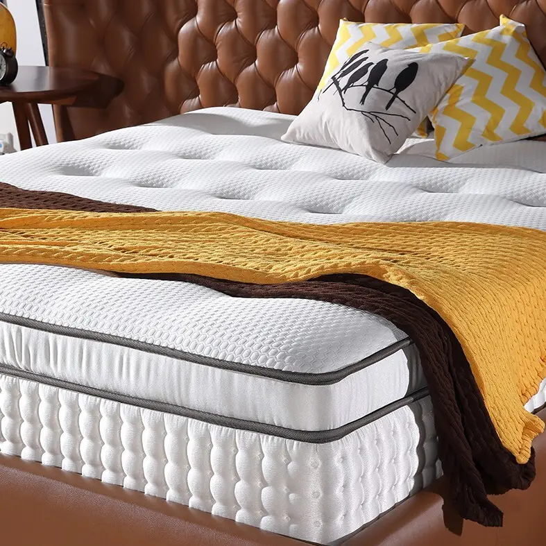 luxury innerspring queen mattress with Quiet Stable Motor JLH 4