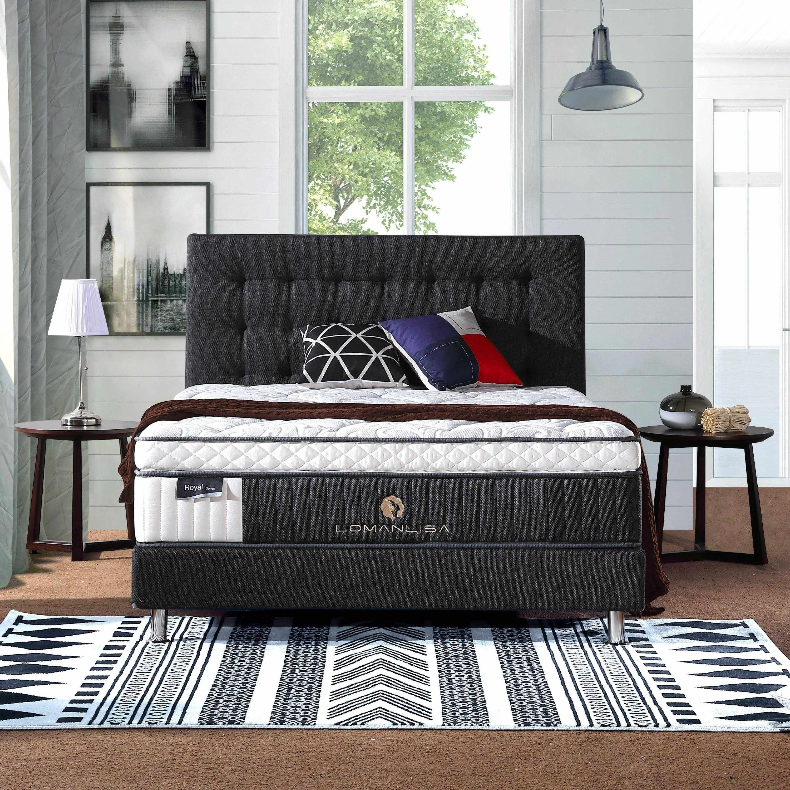 JLH size restonic mattress reviews with Quiet Stable Motor delivered directly 2