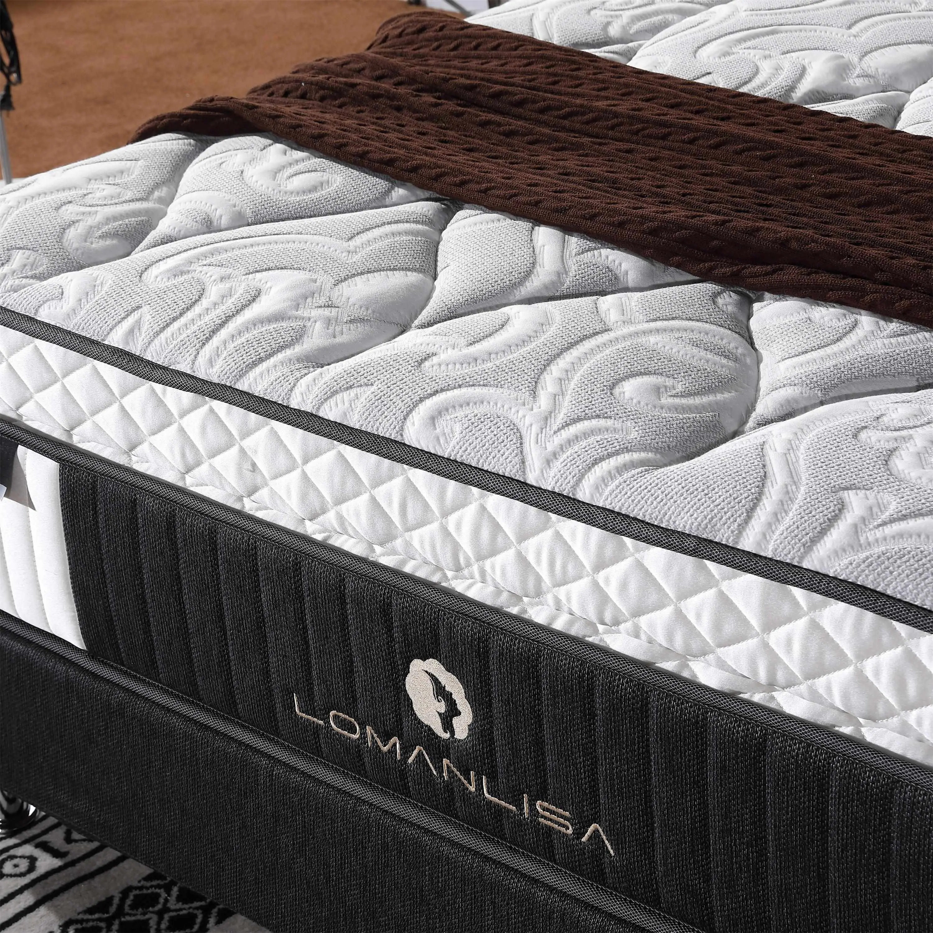 JLH size restonic mattress reviews with Quiet Stable Motor delivered directly 5