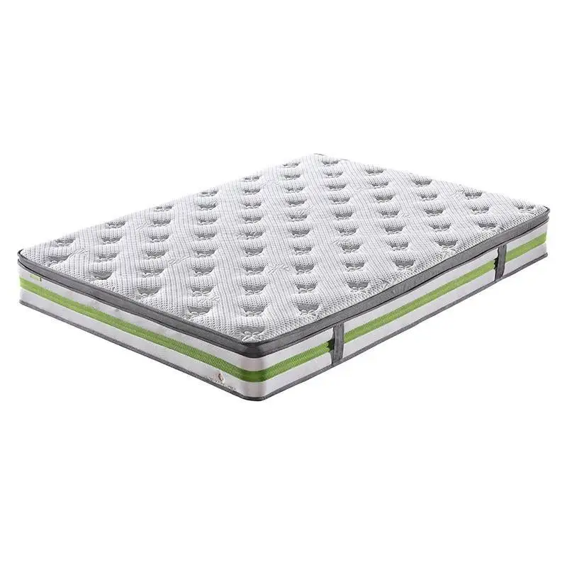 JLH Euro Top Design Cooling Bamboo Fabric Anti-Mite Mattress with Convoluted Foam Best value mattress image1