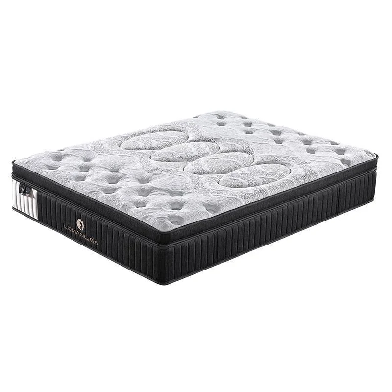 Nature Latex 5 Zoned Pocket Spring Mattress With Cooling Fabric And Convoluted Foam 1