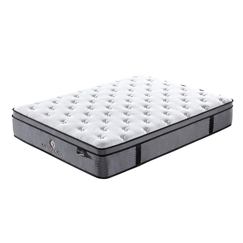 Euro Top Style Rolled 5 Zones Convoluted Foam King Size Mattress 1