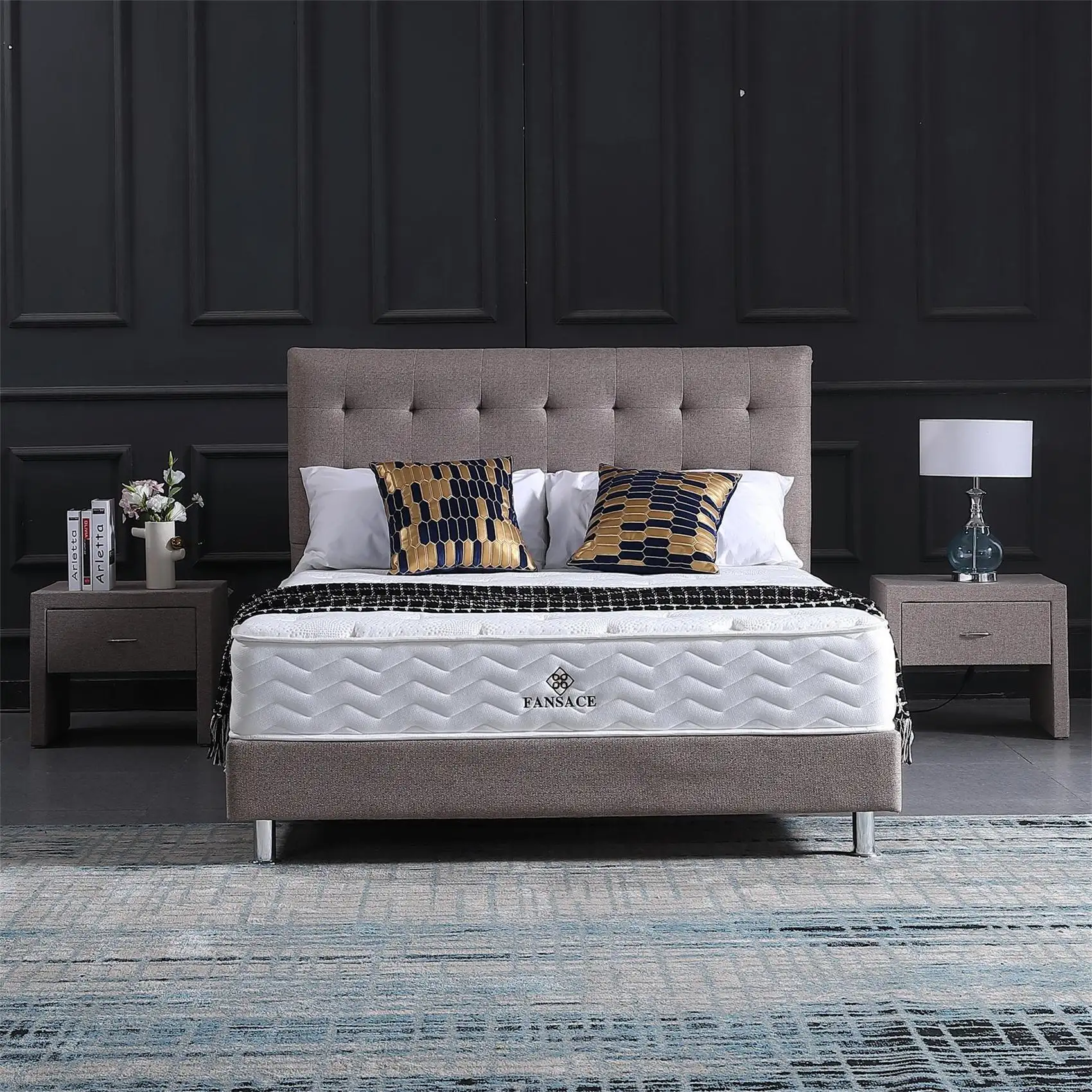 JLH high-quality hypoallergenic mattress high Class Fabric for tavern 2