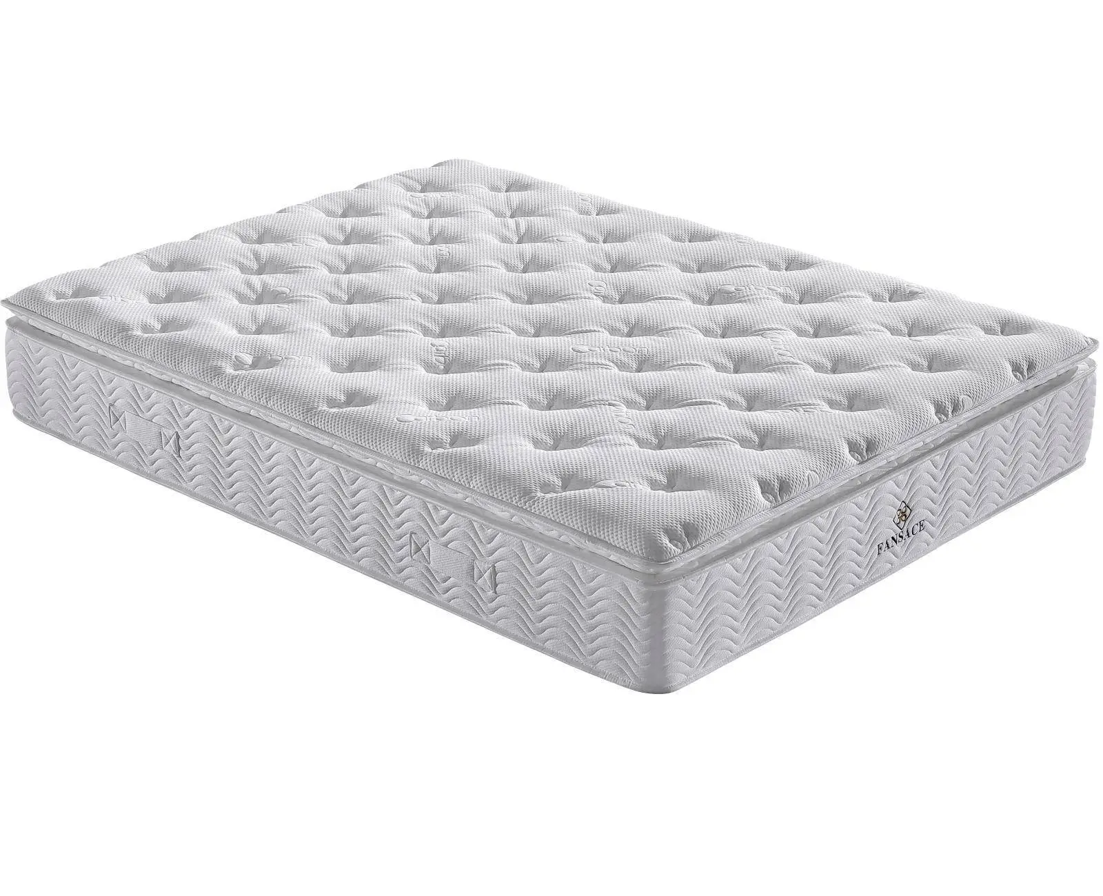 32PA-01 | Hotel Grade Mattress With Memory Foam Pocket Spring Charcoal Bamboo 1