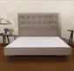 CJ-7 | JLH Modern Adjustable Fabric Wooden Bed Frame / Easy Assembly / Strong Wood Slat Support 2