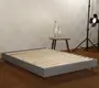 CJ-7 | JLH Modern Adjustable Fabric Wooden Bed Frame / Easy Assembly / Strong Wood Slat Support 4