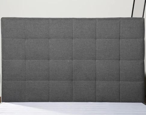 MB3375 Nuevo diseño Muebles de cama para dormitorio Cabecera tamaño queen Gris claro 1