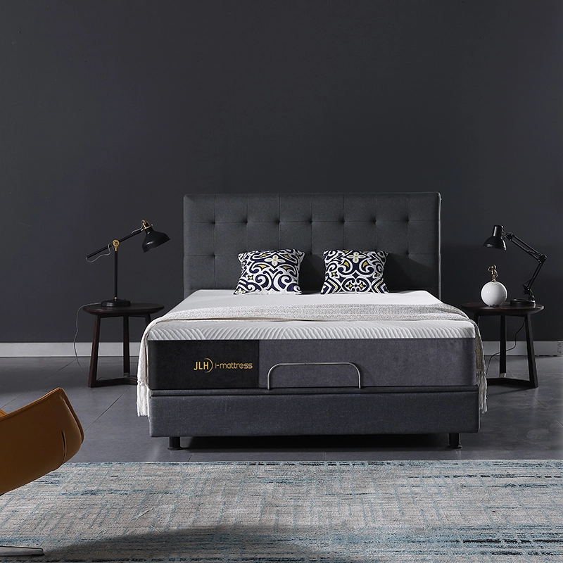 GMM-12-01 | 12 Inch Natural Gel Memory Foam Thick Memory Cooling 7 Zone Core Foam Mattress 1
