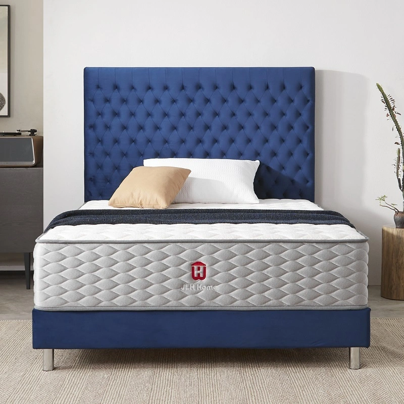  JLH Mattress 弾力性のある6000ポケットスプリングマットレス工場 3