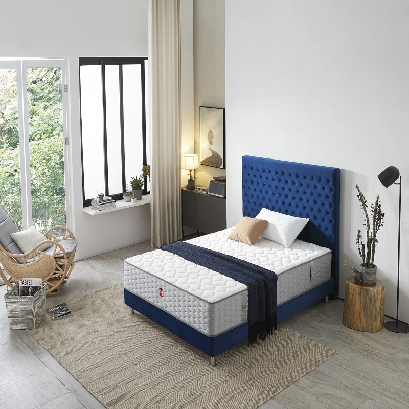  JLH Mattress 弾力性のある6000ポケットスプリングマットレス工場 2
