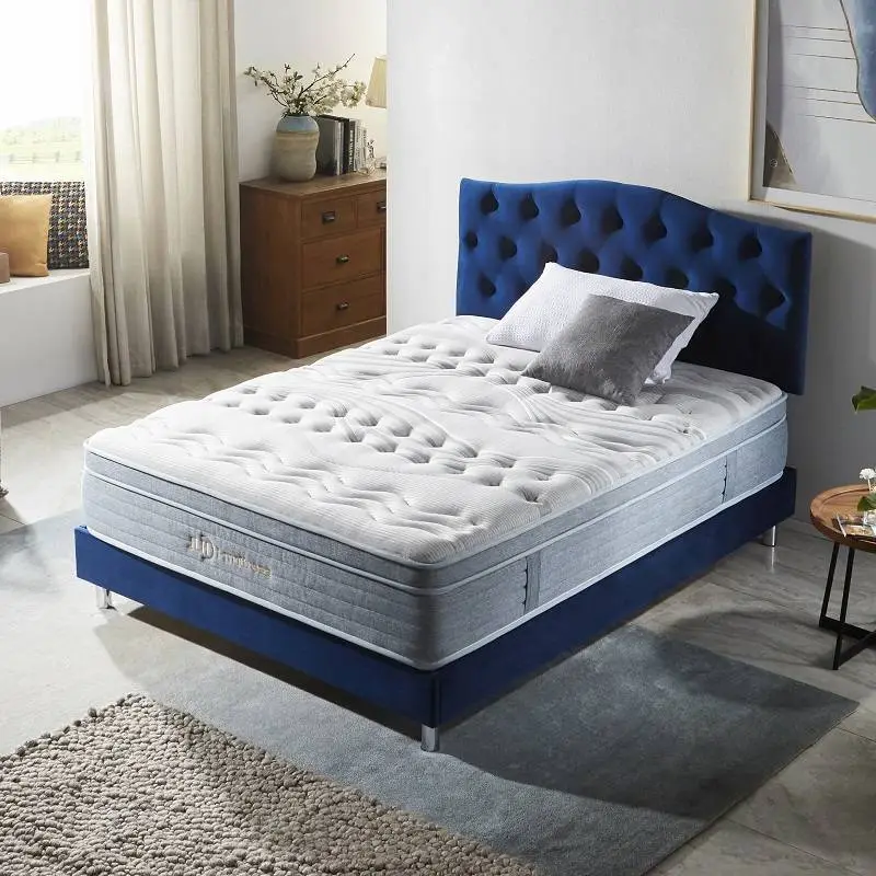 34PA-91 TIME CAPSULE Euro Top Gel Memory Foam Breathable Pocket Spring Mattress 1