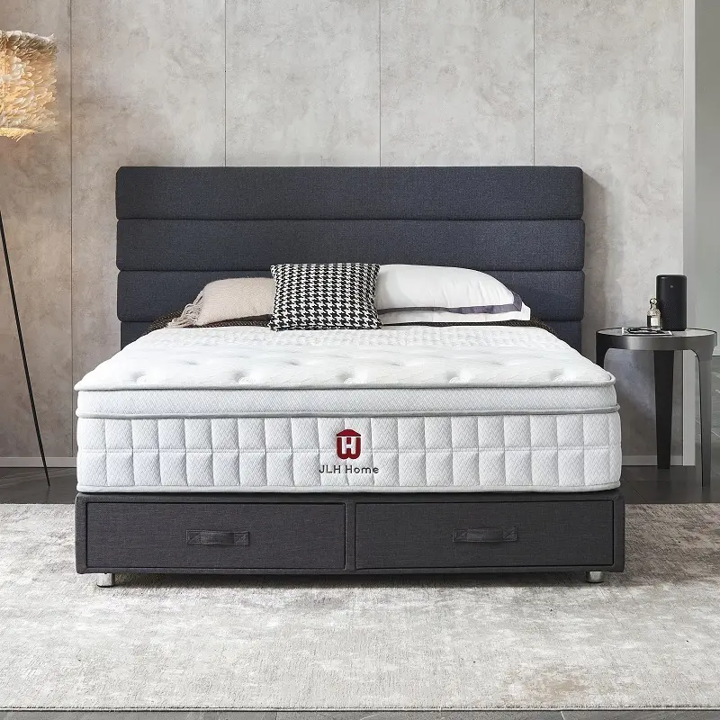  JLH Mattress مرتبة ذات نوابض جيبية ذات 5 مناطق للأعمال يتم توصيلها بسهولة 3