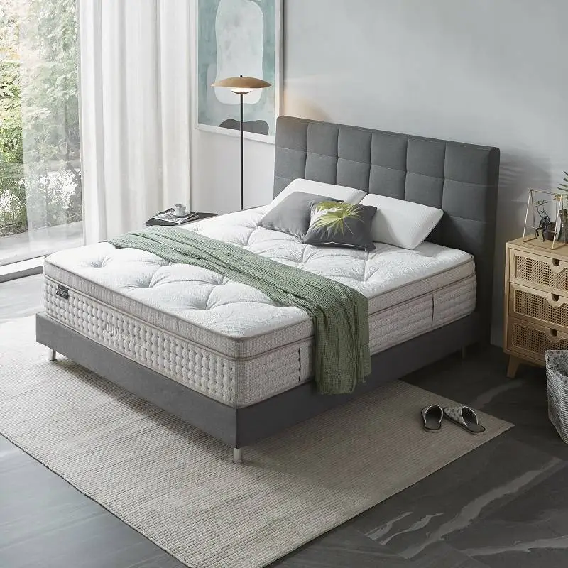 34PD-12 TIME CAPSULE Luxury Design With 100% Hand Tufted Design Hand Made Pocket Spring Mattress 1