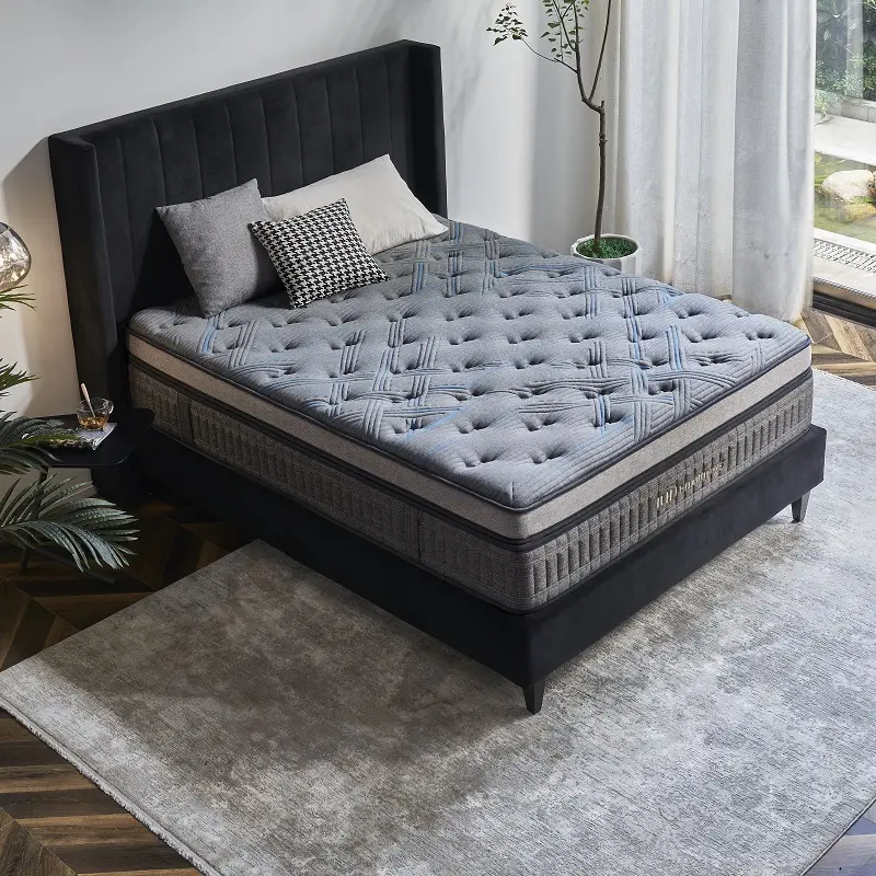 China euro top pocket spring mattress Supply for guesthouse 2