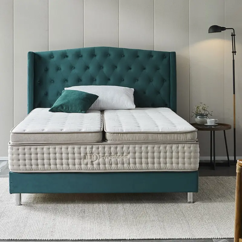 JLH Mattress Latest euro top pocket spring mattress company delivered easily 3